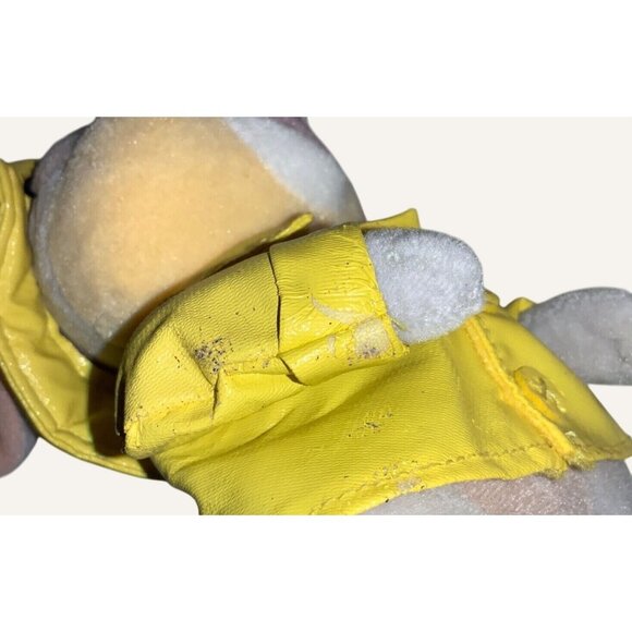 Disney Store Thumper Mini Bean Bag Plush In Yellow Raincoat 8" Collectible - Picture 6 of 7